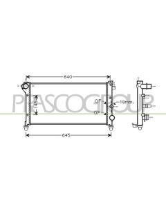 PRASCO FT122R003 - Radiatore, Raffreddamento motore