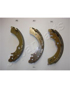 JAPANPARTS GF411AF - Kit ganasce freno