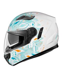 IRIE - Sfida, casco integrale - Bianco AN21 Verde - XS