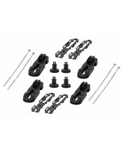 G3 - KIT FISSAGGIO BOX RAPID -  ADATTO A TUTTI I TIPI DI BARRE FINO A 90CM