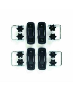 G3 - KIT FISSAGGIO BOX - PER BARRE CON SEZIONE FINO A 6,6 CM. UNIVERSALE
