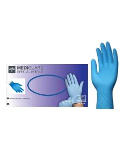 GUANTI IN NITRILE COLORE AZZURRO MISURA XL - SCATOLA DA 180 PZ