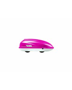 Modula - Box da Tetto Travel Sport 370 - Rosa e Bianco Dim.1390x708x479 2 Apert.