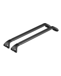 NORDRIVE - Snap Steel, coppia barre portatutto telescopiche in acciaio - S - 80÷111 cm