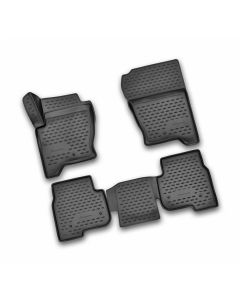 Set tappeti su misura in TPE -  Land Rover Discovery 5p (01/14>12/16) - anter. / poster.