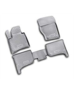 NOVLINE - Set tappeti su misura in TPE - compatibile per  Porsche Cayenne (02/10>12/17) -  Volkswagen Touareg (05/10>06/18)