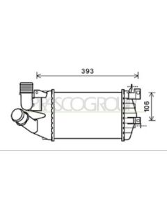 PRASCO OP410N003 - Intercooler