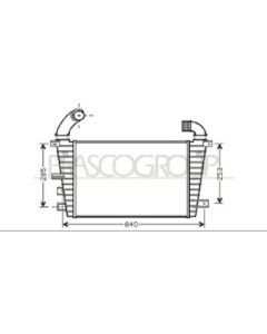 PRASCO OP410N005 - Intercooler