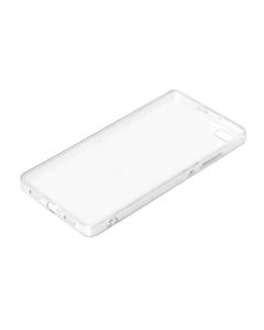LAMPA - Clear Cover, cover trasparente rigida con cornice in gomma - Huawei P8 Lite