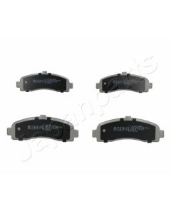 JAPANPARTS PA012AF - Kit pastiglie freno, Freno a disco