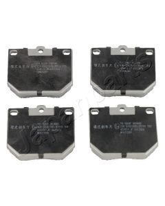 JAPANPARTS PA108AF - Kit pastiglie freno, Freno a disco