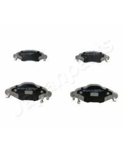 JAPANPARTS PA204AF - Kit pastiglie freno, Freno a disco