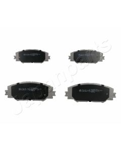 JAPANPARTS PA230AF - Kit pastiglie freno, Freno a disco