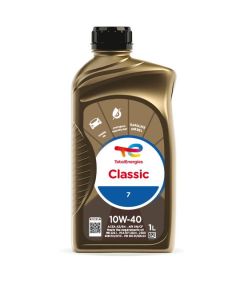 TOTAL - OLIO MOTORE AUTO 10W-40 CLASSIC 7 A3/B4 x 1 Litro