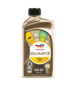 TOTAL - OLIO MOTORE AUTO 5W-30 QUARTZ INEO ECS x 1 Litro