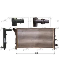 FRIGAIR 01043118 - Radiatore, Raffreddamento motore