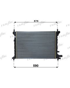 FRIGAIR 01053061 - Radiatore, Raffreddamento motore