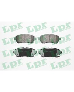 LPR 05P1464 - Kit pastiglie freno, Freno a disco