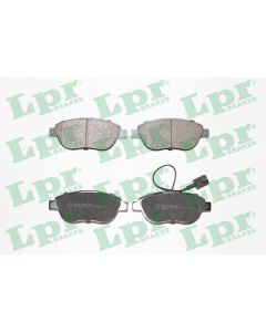 LPR 05P764 - Kit pastiglie freno, Freno a disco