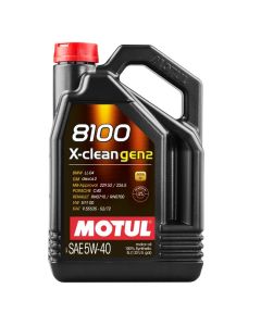 MOTUL - Olio Motore 5W-40 8100 X-CLEAN GEN2 C3 x 5 litri