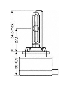 OSRAM 66140CLC - Lampadina, Faro principale