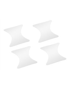 LAMPA - Pellicole antigraffio per incavi maniglie, set 4 pz - 8,5x8 cm