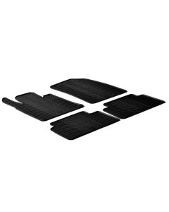 LAMPA - Set tappeti su misura in gomma - compatibile per  Peugeot 508 4p (03/11>05/18) -  Peugeot 508 Rxh (05/12>05/17) -  Peugeot 508 sw (03/11>05/18)