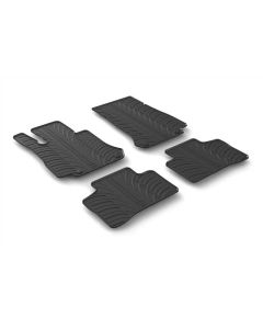 LAMPA - Set tappeti su misura in gomma - compatibile per  Mercedes GLC (09/15>) -  Mercedes GLC Coupè (10/16>)
