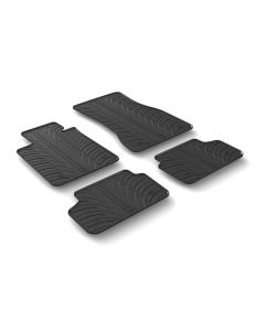 LAMPA - Set tappeti su misura in gomma - compatibile per Bmw Serie 5 (G30) (02/17>07/20) - Bmw Serie 5 Touring (G31) (04/17>07/20) - Bmw Serie 5 (G30) (08/20>) - Bmw Serie 5 Touring (G31) (08/20>)