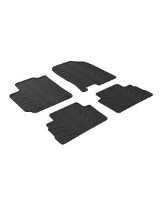LAMPA - Set tappeti su misura in gomma - compatibile per  Hyundai Kona (10/17>)