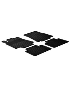 LAMPA - Set tappeti su misura in gomma - compatibile per  Mercedes Classe A 3p (09/04>12/10) -  Mercedes Classe A 5p (09/04>09/12) -  Mercedes Classe B (05/05>09/11)