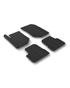 LAMPA - Set tappeti su misura in gomma - compatibile per  Opel Corsa F 5p (09/19>) manuale -  Peugeot 2008 (12/19>) manuale -  Peugeot 208 5p (11/19>) manuale -  Opel Mokka (11/20>) manuale