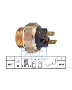 FACET 75004 - Termocontatto, Ventola radiatore