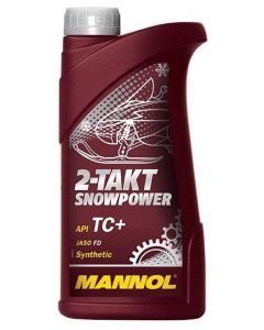 MANNOL 2T TACKT SNOWPOWER SYNTHETIC 1 LITRO