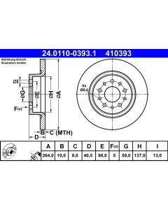 ATE 410393 - Discofreno
