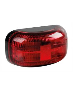 LAMPA - Luce ingombro a 4 Led, montaggio in superficie, 10/30V - Rosso