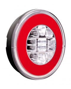 LAMPA - Rear O-LED, fanale posteriore 3 funzioni a led 12/24V
