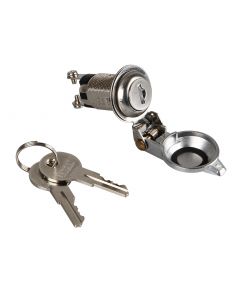 LAMPA - Interruttore a chiave con protezione - 12/24V - 10A