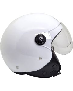 BHR 800 - Casco EASY Omologato ECE 22.05 Bianco Demi Jet