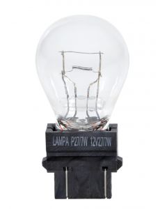 LAMPA - 12V Lampada 2 filamenti - P27/7W - 27/7W - W2,5x16q - 2 pz  - D/Blister