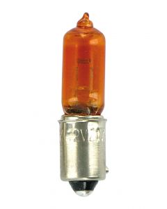 LAMPA - 12V Lampada alogena micro - HY21W - 21W - BAY9s - 2 pz  - D/Blister - Arancio