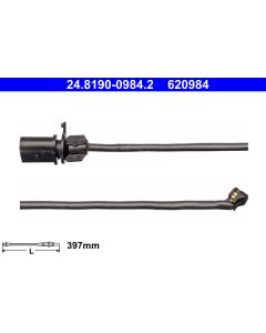 ATE 620984 - Contatto segnalazione, Usura past. freno/mat. d'attrito