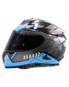 BHR - Casco Race Blu tipo INTEGRALE - Taglia S