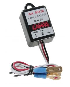 LAMPA - Flasher, intermittenza elettronica - 6/12/24V - 2A