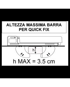 FARAD - Fissaggio rapido Farad Quick Fix per box da tetto - 