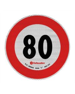 LAMPA - Contrassegno limite velocità - 80 Km/h