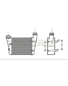 PRASCO AD020N003 - Intercooler