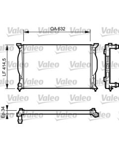VALEO 732963 - Radiatore, Raffreddamento motore
