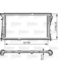 VALEO 734931 - Radiatore, Raffreddamento motore