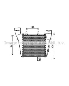 AVA QUALITY COOLING AI4320 - Intercooler